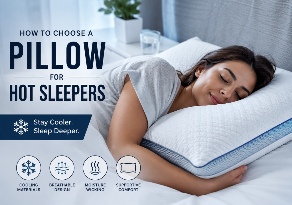 Best Pillow Features for Hot Sleepers