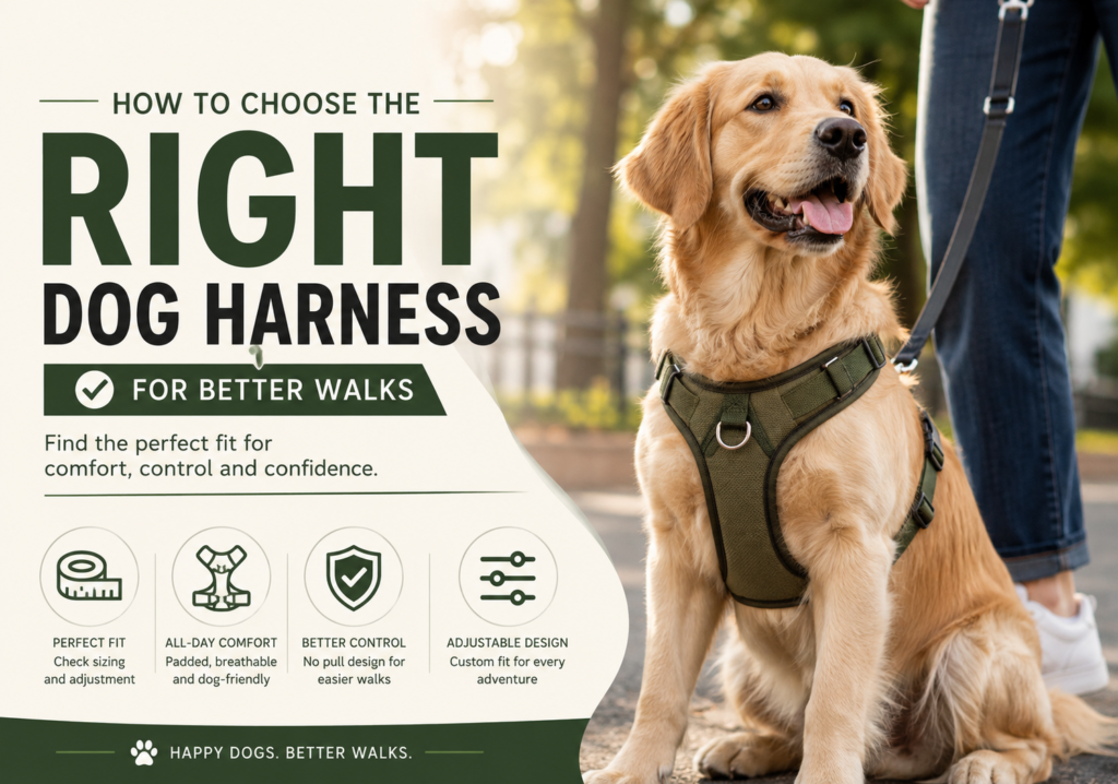 How to Choose the Right Dog Harness for Better Walks