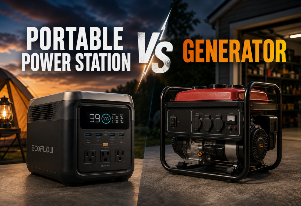 Portable Power Station vs Generator: Which Is Better?
