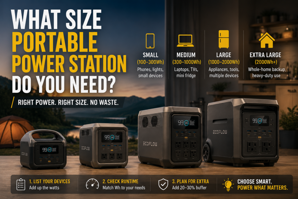 What Size Portable Power Station Do You Really Need?