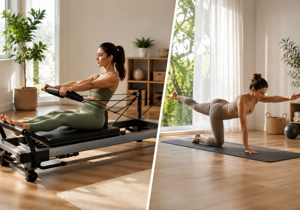 Pilates Reformer vs Mat Pilates: Which Is Better?